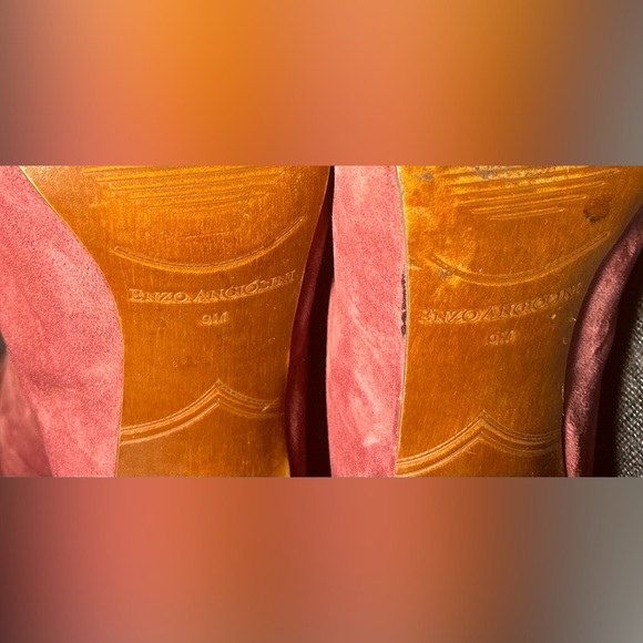 Elegant Suede Knee-High Boots - Pink - Picture 10 of 16